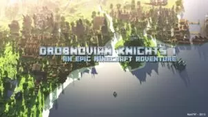 Drobnovian Knights Map 1.8.9 (Epic MMO Adventure Awaits)