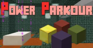 Power Parkour Map 1.8.9 (8 Challenging Levels)