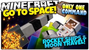 Rocket Ships Command Block for Minecraft 1.8.8/1.8