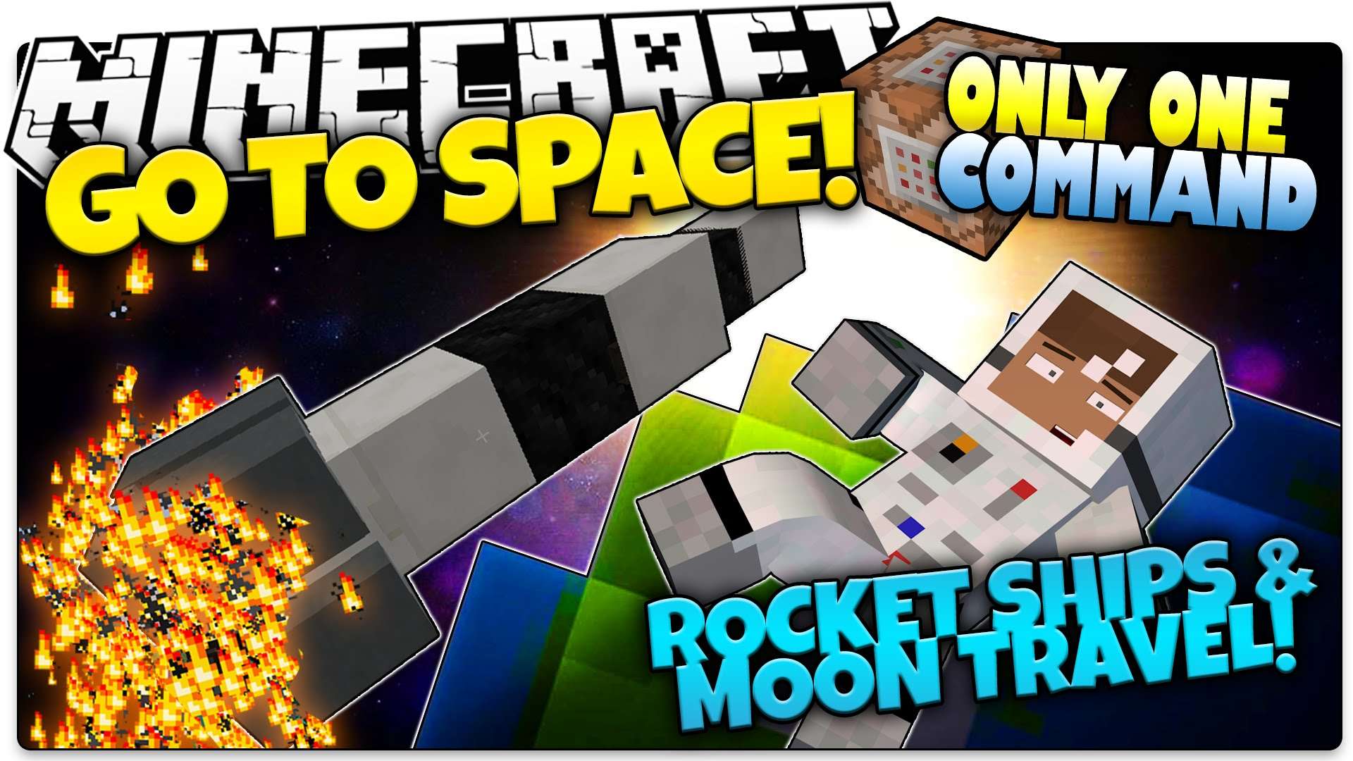 Command Block Rocket 1.8. Command Block Moon Rocket 1.10. Minecraft Space Command. Rocket Moon Command Block.