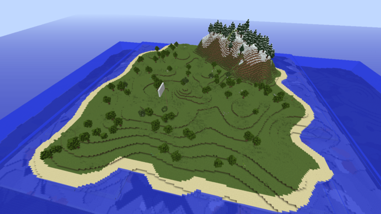 cursed island survival map