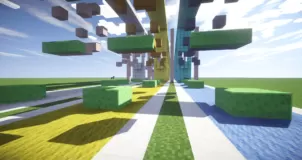 IGD Parkour Race Map 1.8.9 (Iron, Gold, and Diamond Edition)