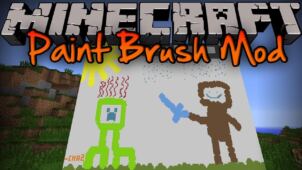 Paintbrush Mod for Minecraft 1.8.9/1.7.10