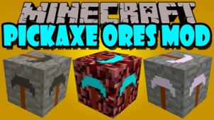 Pickaxe Ores Mod for Minecraft 1.7.10