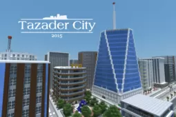 Tazader City 2015 Map 1.8.9 (Mega City Adventure)
