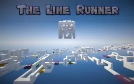 The Line Runner Map 1.8.9 (Maze Parkour Challenge)