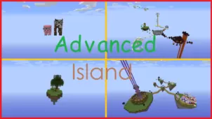 Advanced Island Map 1.9.4 (Shop, PVPs, Parkour, and Events)