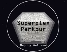 Superplex Parkour Map 1.9.4 (Navigate Through a 3D Maze)