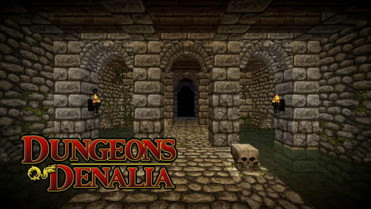 dungeons denalia map