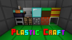 Plastic Craft Resource Pack for Minecraft 1.8.9/1.8
