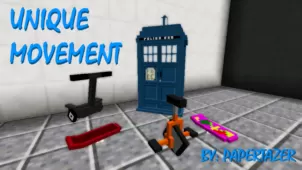 Unique Movement Mod for Minecraft 1.8.9/1.8