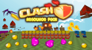 The Clash Resource Pack for Minecraft 1.9.2/1.9