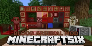 Blood Arsenal Mod for Minecraft 1.12.2/1.11.2