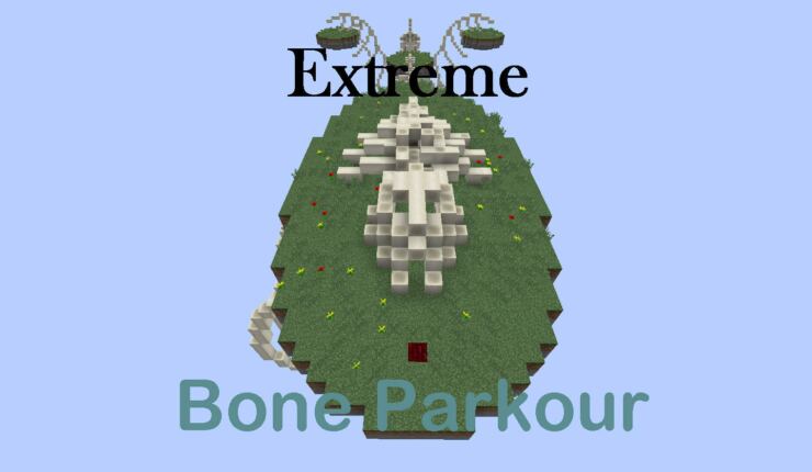 extreme bones parkour map