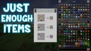 Just Enough Items Mod 1.20.1 → 1.19.4 (JEI Item List & Recipe View)