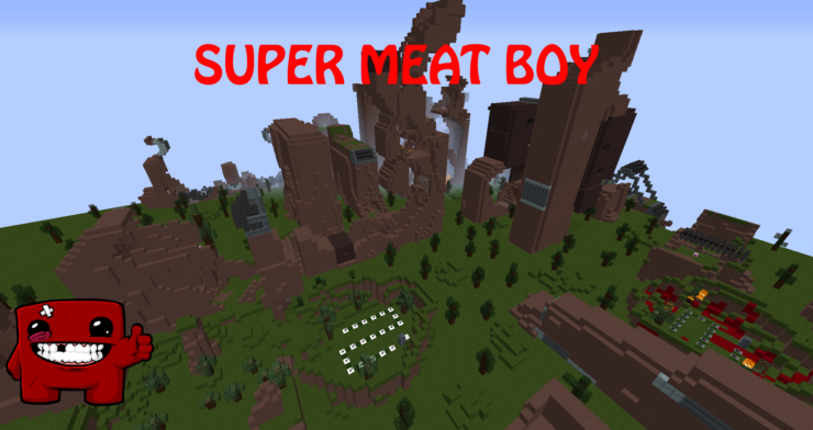super meat boy map