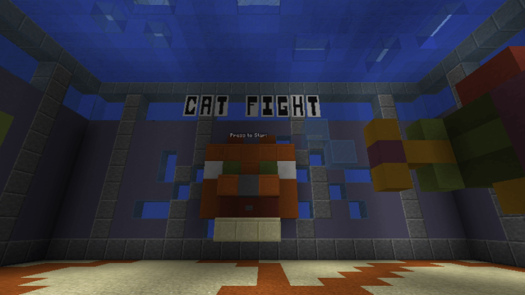 cat fight map