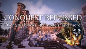 Conquest Reforged Mod for Minecraft 1.10.2/1.9.4