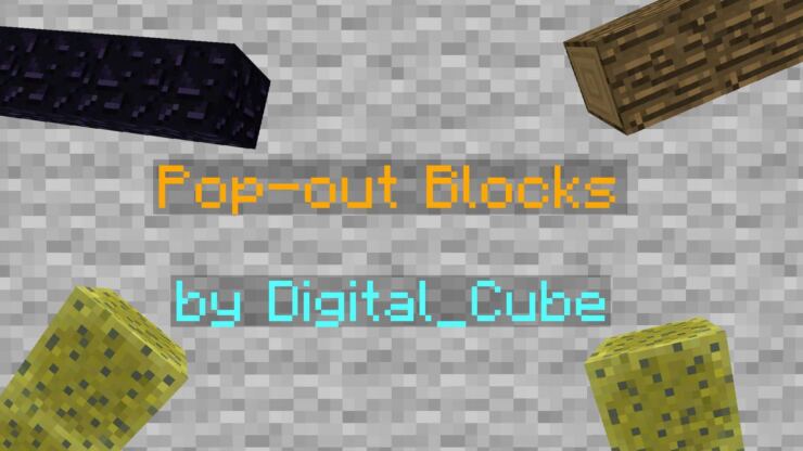 pop out blocks map