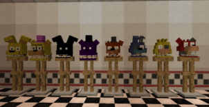 These Fine Nights at Fredbear’s Resource Pack for Minecraft 1.10.2