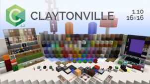 ClaytonVille Resource Pack for Minecraft 1.10.2