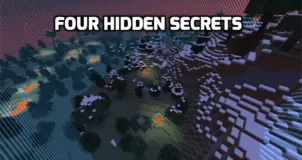 Four Hidden Secrets Map 1.10.2 (Find All 4 Eyes of Ender)