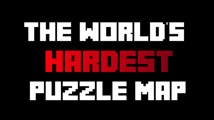 the worlds hardest puzzle map