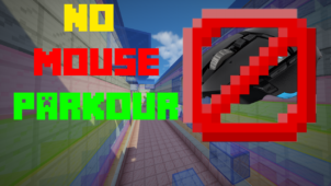 No Mouse Parkour Map 1.11.2 (Locked Mouse Edition)