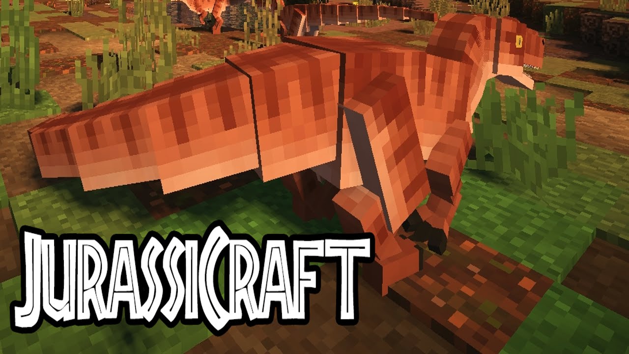 JurassiCraft Mod For Minecraft 1.12.2/1.11.2/1.10.2 | MinecraftSix