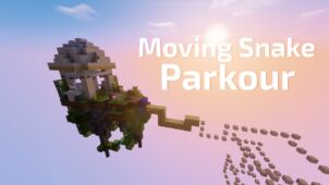 Moving Snake Parkour Map 1.10.2 (A Twisty Adventure)