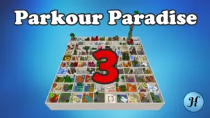 Parkour Paradise 3 Map 1.19.4 (100 Levels to Beat)