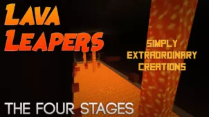 Lava Leapers – The Four Stages Map 1.11.2 (The First Test)