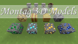 Montag 3D Models Resource Pack for Minecraft 1.8.9