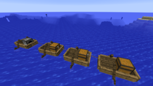 Storage Boats Mod for Minecraft 1.12.2/1.11.2