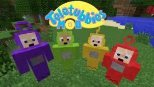Teletubbies Mod for Minecraft 1.12.2/1.11.2
