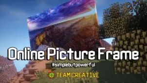 OnlinePictureFrame Mod for Minecraft 1.12.2/1.11.2