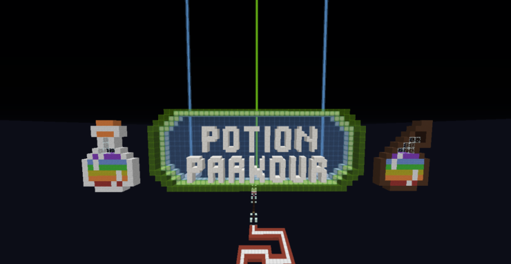 potion parkour map