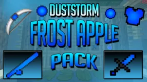 DustStorm Frost Apple PvP Resource Pack for Minecraft 1.8.9
