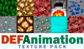 DEFAnimation Resource Pack for Minecraft 1.12