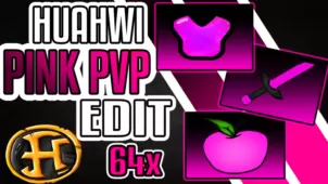 Huahwi Pink PvP Resource Pack for Minecraft 1.8.9