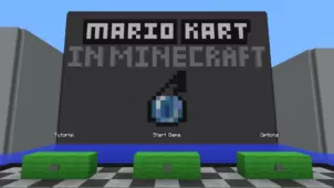 Mario Kart in Minecraft Map  1.12.2 (The Ultimate Racing Experience)