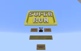 Super Run Map 1.12.2 (Golden Coin Pad)