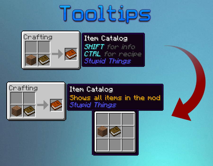 Stupid Things Mod for Minecraft 1.12/1.11.2