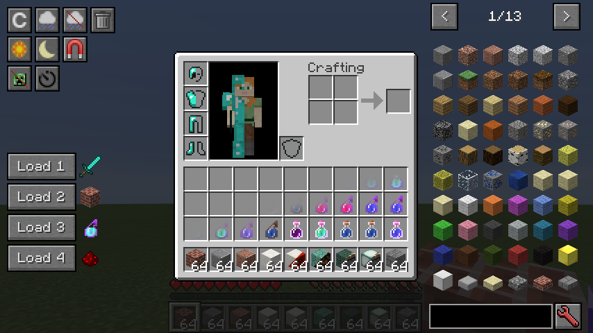 What is the name of the mod that adds an Ender Chest button to the