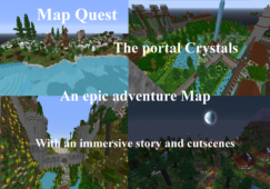 Map Quest – The Portal Crystals Map 1.11.2 (Stumble Upon a Cave)
