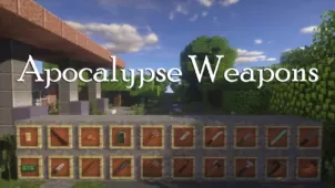 Apocalypse Weapons and Gear Resource Pack for Minecraft 1.12.2