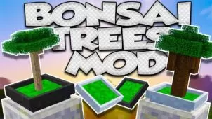 Bonsai Trees Mod for Minecraft 1.12.2