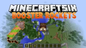 Booster Rockets Mod for Minecraft 1.12.2/1.11.2