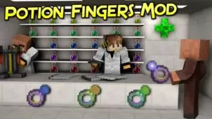 Potion Fingers Mod for Minecraft 1.12.2