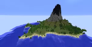 Volcano Survival Island Map 1.12.2 (Survival Island Challenges)